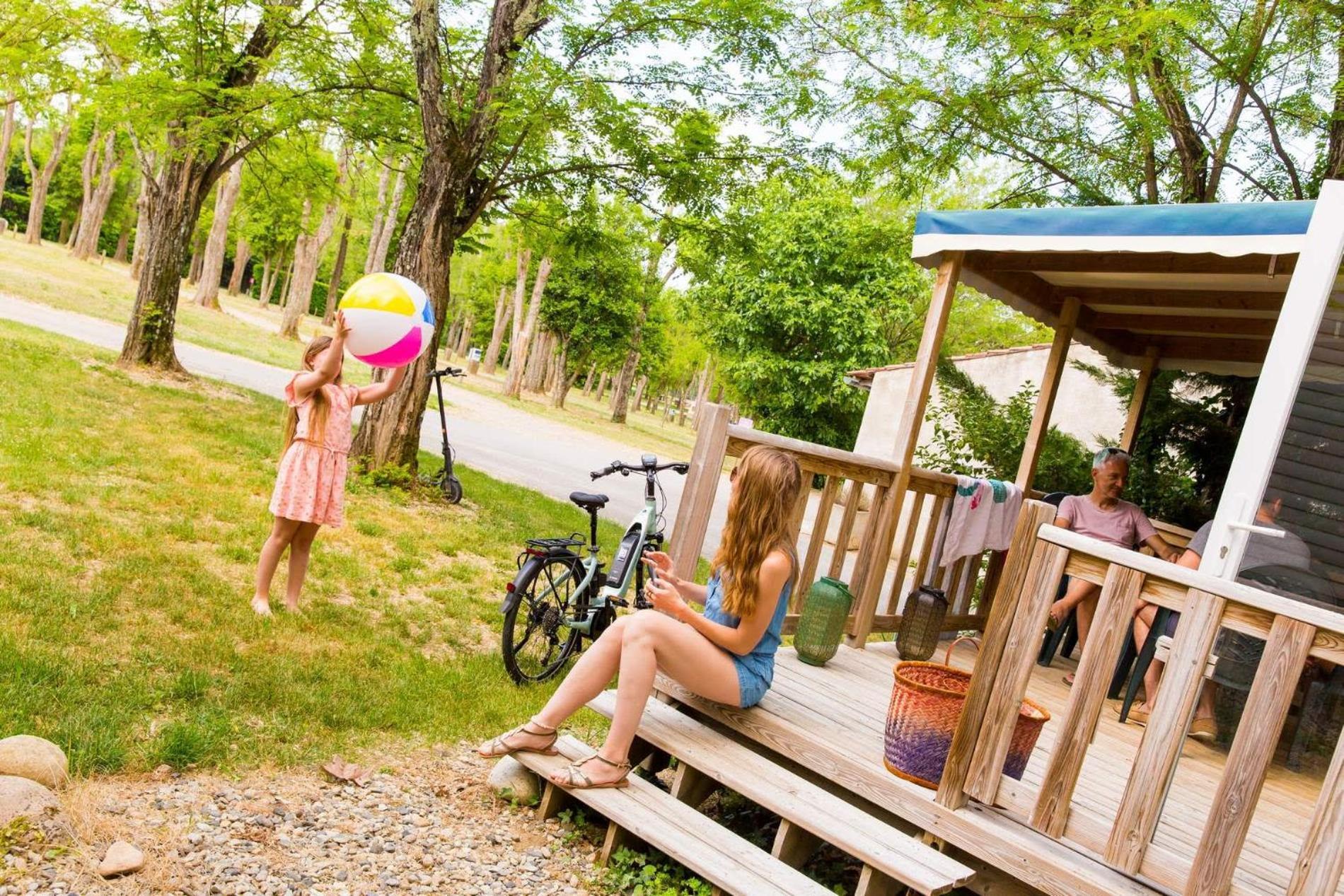 Camping La Chapouliere Ruoms Exterior foto